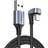 UGREEN vinklet USB-A USB-C-kabel 18W, 2m