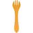 Baby Silicone Weaning Fork Ochre