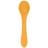 Baby Silicone Weaning Spoon Ochre