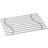 KitchenCraft Chrome Plated Deluxe Heavy Duty 45 x 30 cm Trivet