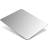 Alba Ergonomic Mouse Pad Silver