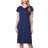 32 Degrees Women's Cool T-Shirt Dress - Inky Indigo