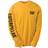 Caterpillar Banner Long Sleeve T-Shirt Yellow