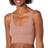 Maidenform Stretch Rib Crop Tank - Iced Mocha