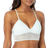 DKNY Modern Lace Longline Bralette - Poplin White