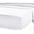 California Design Den Luxury Hotel Stripe Bed Sheet White (203.2x152.4cm)