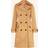 HUGO BOSS Double-Breasted Trench Coat With Buckled Belt - Beige