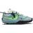 NIKE Off-White x Waffle Racer W - Vivid Sky/Black/Electric Green