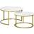 Homcom 6490249 Coffee Table 74cm 2pcs