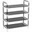 vidaXL 245628 Black Shoe Rack 60x67cm