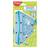 Maped Flex Protractor Ruler Trekant 4 stk Blå Halvcirkel