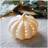 Lights4fun Ceramic Pumpkin Candle Holder