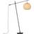 QAZQA Oriental Natural/Black Gulvlampe