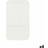 Berilo Skridsikker PVC Brusemåtte i Hvid 69,3 x 40 x 1 cm