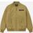Nicce long sleeve zip up light brown mens meru bomber jacket 211 01 0336