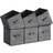 Songmics Foldable Cube Storage Box 6pcs