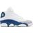 NIKE Air Jordan 13 Retro GS - White/French Blue/Light Steel Grey/Fire Red