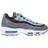 NIKE Air Max 95 M - Cool Grey/Dark Obsidian/White/University Blue