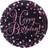 Amscan Happy Birthday tallerken Sparkling pink