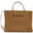 Marni Raffia Small Tote Bag - Raw Sienna/Natural