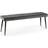 Julian Bowen Luxe Grey Settee Bench 140x47cm 0pcs