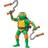 Playmates Toys Teenage Mutant Ninja Turtles Mutant Mayhem Michelangelo the Entertainer