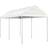 vidaXL Paviljong tak vit 4,46x2,28x2,69