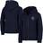 Paris Saint Germain Core Crest Zip Through Hoodie Kids