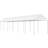 vidaXL Pavillon tag 13,38x2,28x2,69 m polyethylen