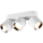 Trio Lighting Guayana Loftspot GU10 3 Lyskilder Hvidt Spotlight