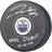 Darnell Nurse Edmonton Oilers Autographed Hockey Puck with ''NHL DEBUT 10-14-14'' Inscription