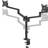 NewStar Neomounts DS60-425BL2 Black Screen Table Support for 27 in 68.6 cm