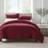 Serta Simply Clean Duvet Cover Red (228.6x172.7cm)