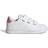 Adidas Kid's Advantage Lifestyle Court Hook & Loop - Cloud White/Pulse Magenta/Wonder Quartz