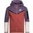 NIKE Boy's Sportswear Tech Fleece Full Zip Hoodie - Canyon Purple/Canyon Rust/Light Bone/Light Bone (CU9223-553)