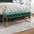 vidaXL 110x36x45 velour Siddebænk
