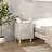 vidaXL concrete 1/2x Engineered Bedside Table