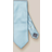 Eton Light Blue 3D Effect Silk Jacquard Tie Slips hos Magasin Blå