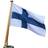 Adela Adela bådflag finland 55cm Dekorationsfigur