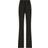 Dolce & Gabbana High-waisted flared chiffon pants