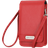 Nautica Catalina Vegan Leather RFID Crossbody Bag - Fuego Red