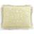 Beatrice Home Fashions Medallion Chenille Pillow Case Yellow (66x50.8cm)