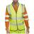 Click Seen Waistcoat Hi-Vis Polyester Yellow