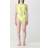 Versace Swimsuit Woman colour Yellow