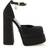 Versace Medusa Aevitas Platform Pumps - Black