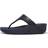 Fitflop Lulu läder tåpost för kvinnor, Djupaste blå