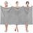 American Soft Linen Jumbo Large Bath Towel Grey (177.8x88.9cm)