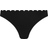 Accessorize Scallop Trim Bikini Bottoms - Black