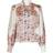 Neo Noir Massima Paisley Border Blouse - Creme