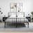 vidaXL Cabinet 2 pcs Black 40 x 35 x 47.5 cm Bedside Table
